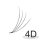 4D Pre Made Fans Volume Lashes - GEMERRY
