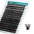 GEMERRY Lash Clusters 280pcs 80D DIY Eyelash Extension D Curl Individual Lash Cluster Natural Eyelash Extension Mixed Tray Reusable Handmade Home Application (80D-0.07Da-10-18MIX) - GEMERRY