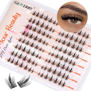 Invisible Lash Clusters Natural and Wispy