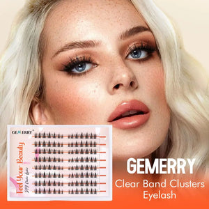 Invisible Lash Clusters Natural and Wispy