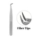 LW01 Fiber Tips Tweezes for Eyelash Extensions - GEMERRY