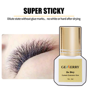 2S Dry Eyelash Extensions Adhesive For Professional - GEMERRY