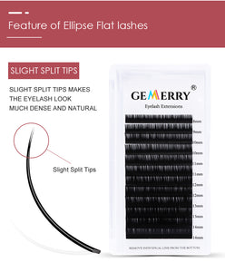 Ellipse Flat Eyelash Extensions - GEMERRY