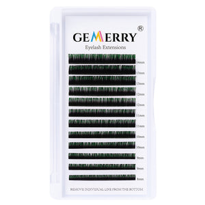 Ombre Colorful Individual Eyelash Extensions - GEMERRY