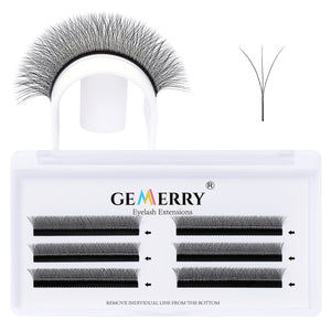 W-Shaped Volume Eyelash Extensions - GEMERRY