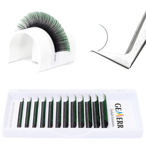 Ombre Colorful Individual Eyelash Extensions - GEMERRY