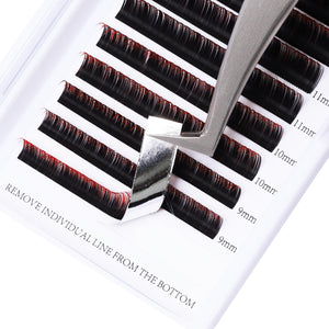 Ombre Colorful Individual Eyelash Extensions - GEMERRY