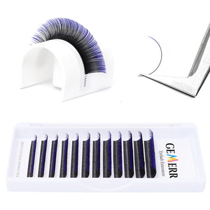 Ombre Colorful Individual Eyelash Extensions - GEMERRY