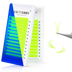 Neon Easy Fan Eyelash Extensions - GEMERRY