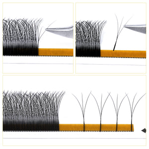 W-Shaped Volume Eyelash Extensions - GEMERRY