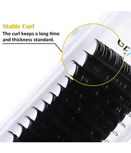 Classic Eyelash Extensions 15-20mm Mix - GEMERRY