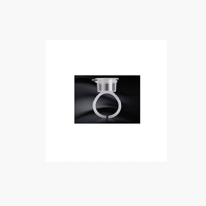 Clamshell-type Eyelash Extensions Glue Rings - GEMERRY