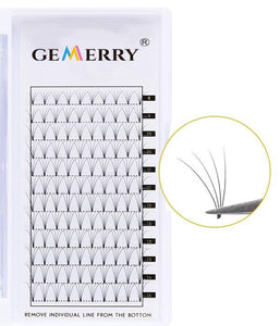 4D Pre Made Fans Volume Lashes - GEMERRY